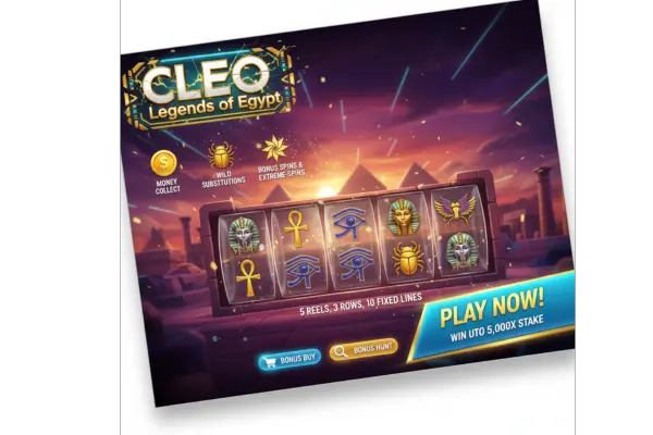 CLEO Legends of Egypt Slot Features
