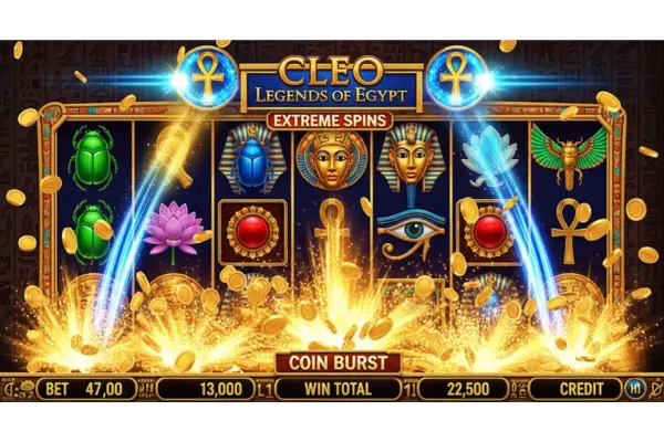 CLEO Legends of Egypt Slot RTP & Volatility